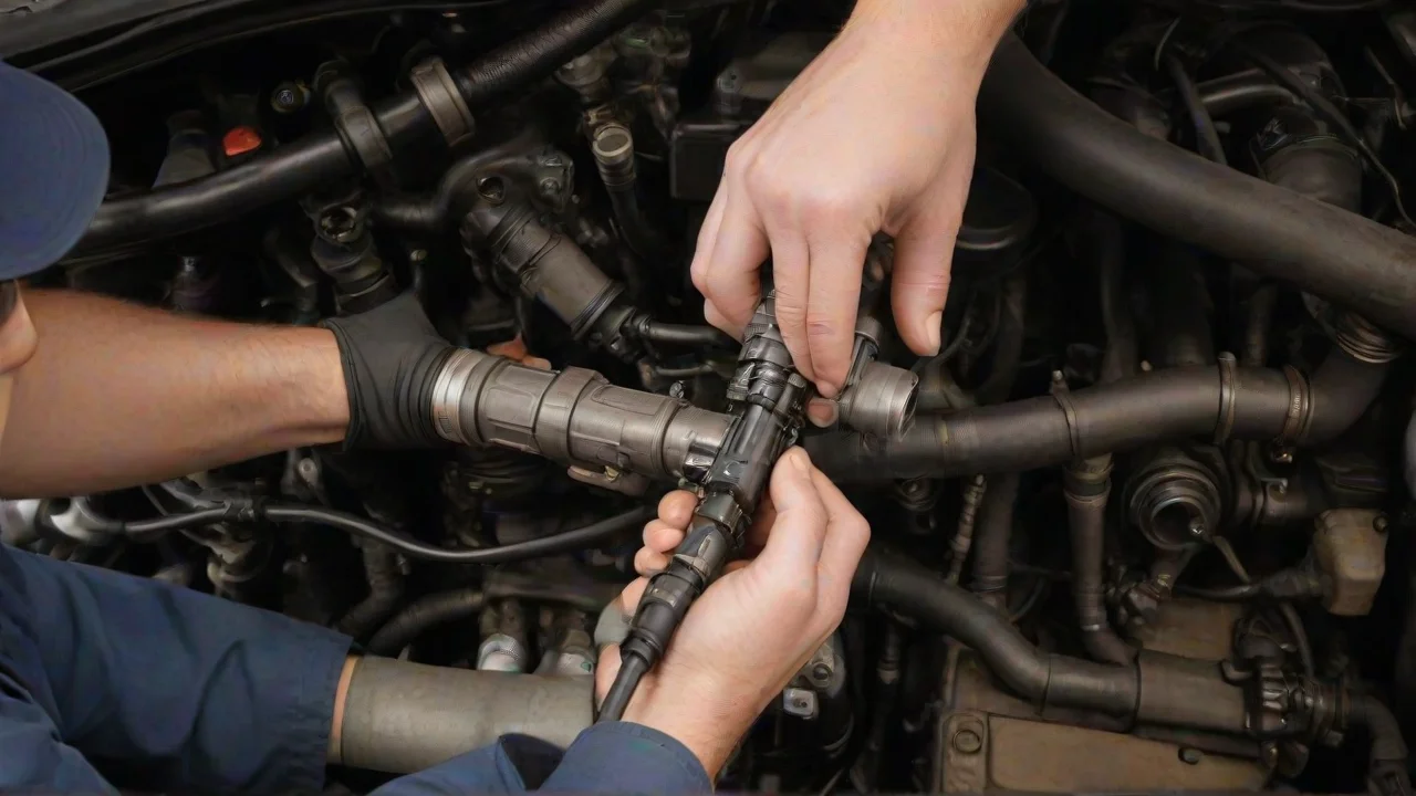 Motor egzoz manifoldu üzerindeki oksijen lambda sensörü kontrolü